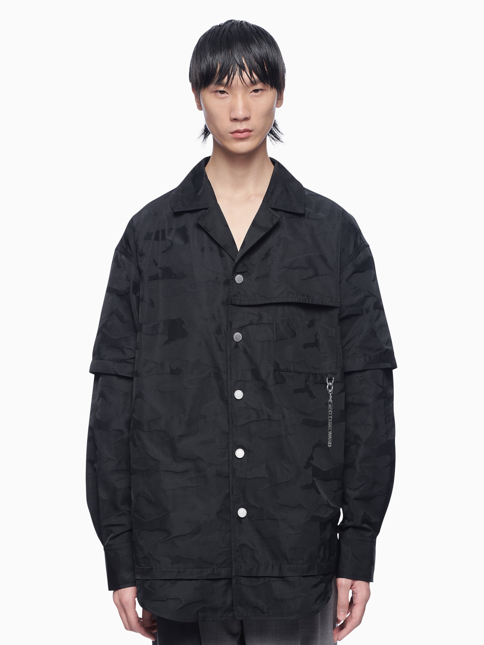 CAMOUFLAGE IMPRINT SHIRT