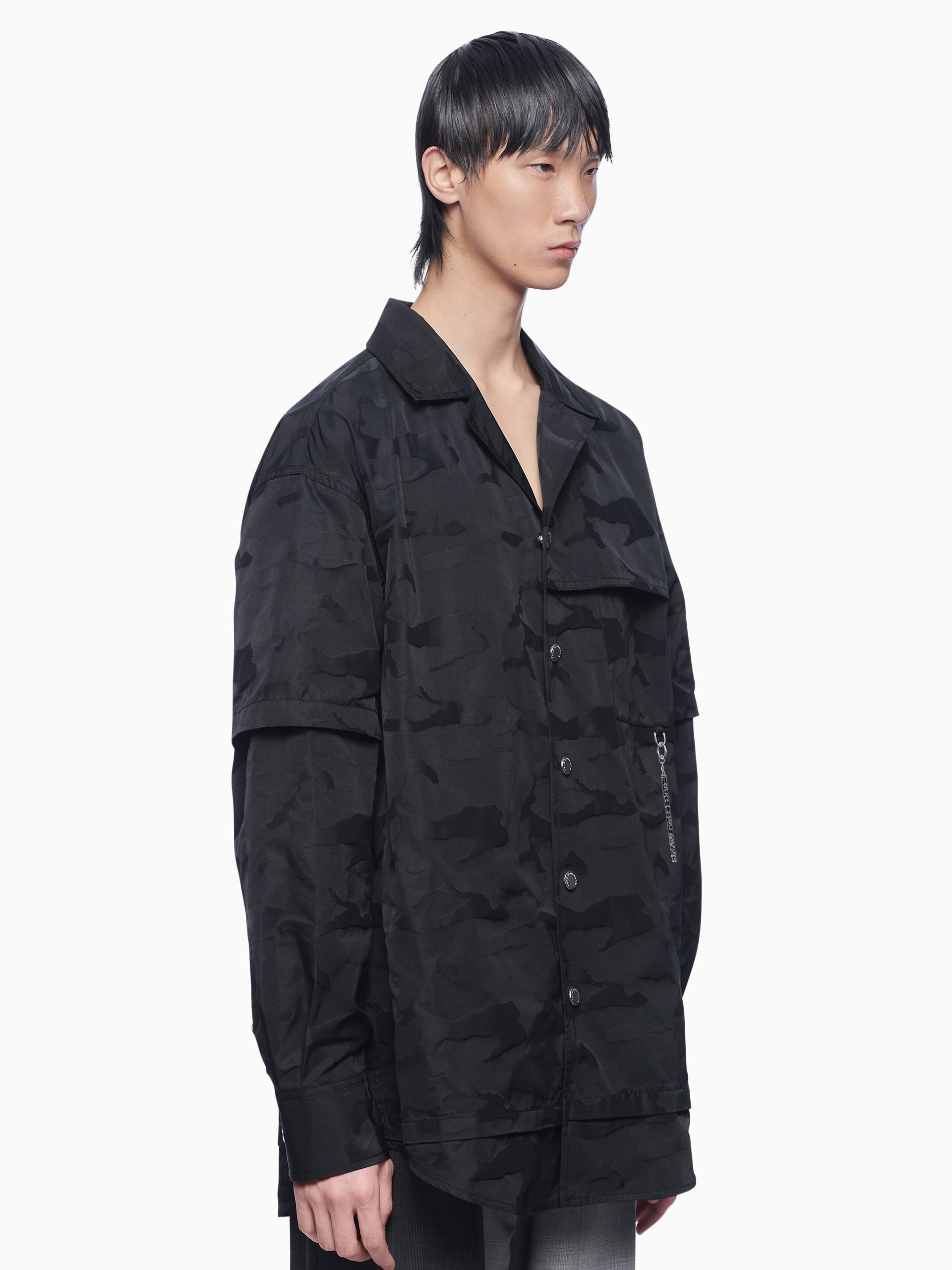 CAMOUFLAGE IMPRINT SHIRT