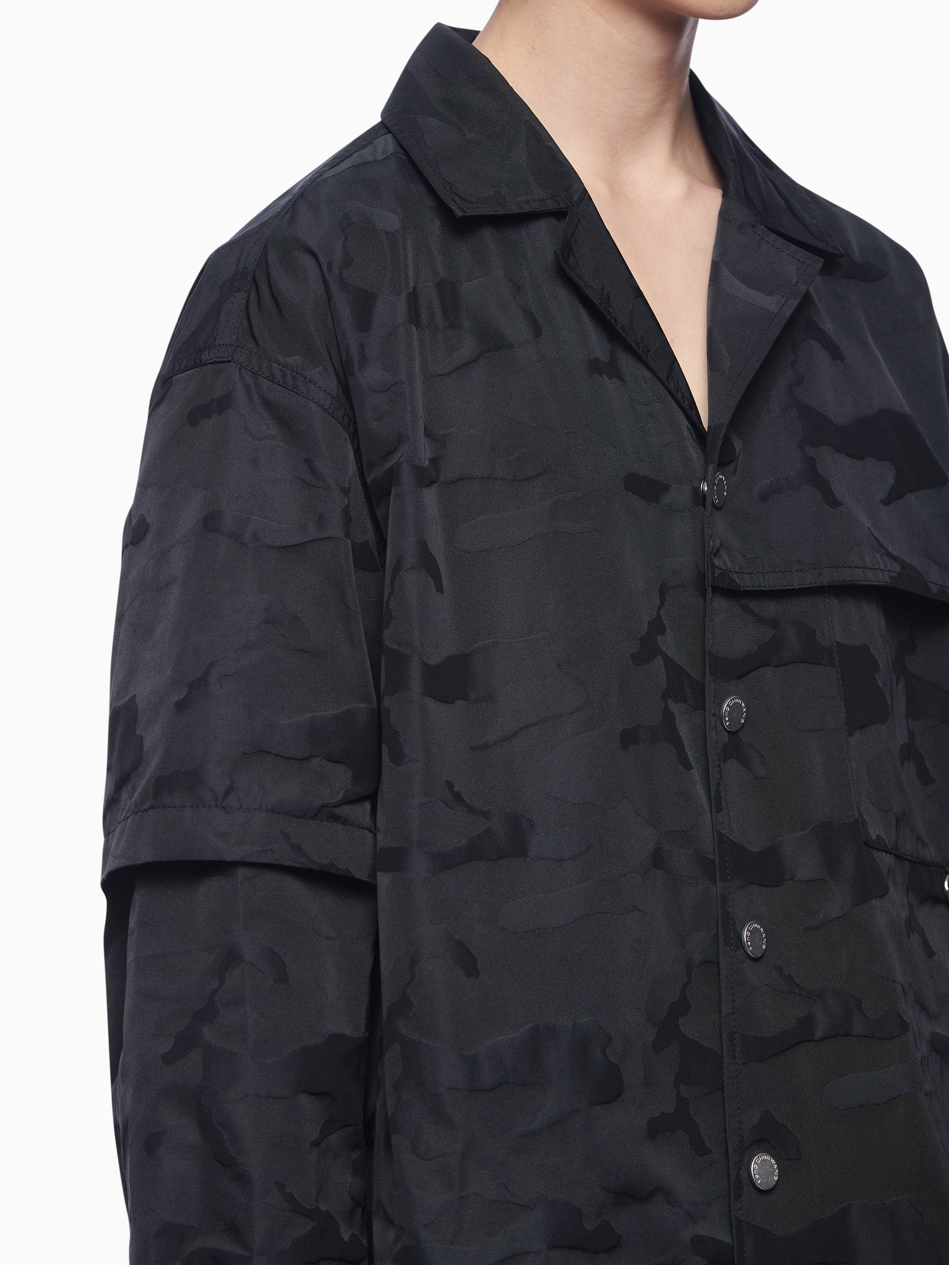 CAMOUFLAGE IMPRINT SHIRT