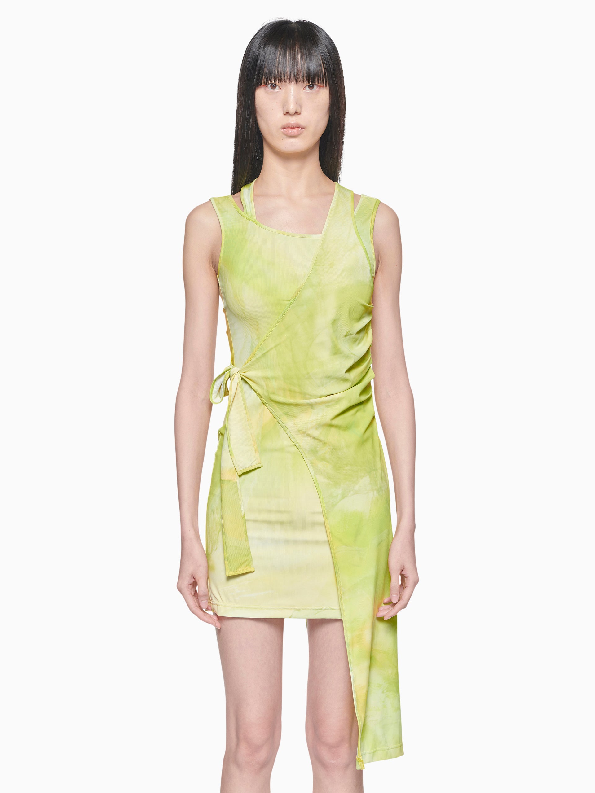 DREAM PRINT LAYERED DRESS