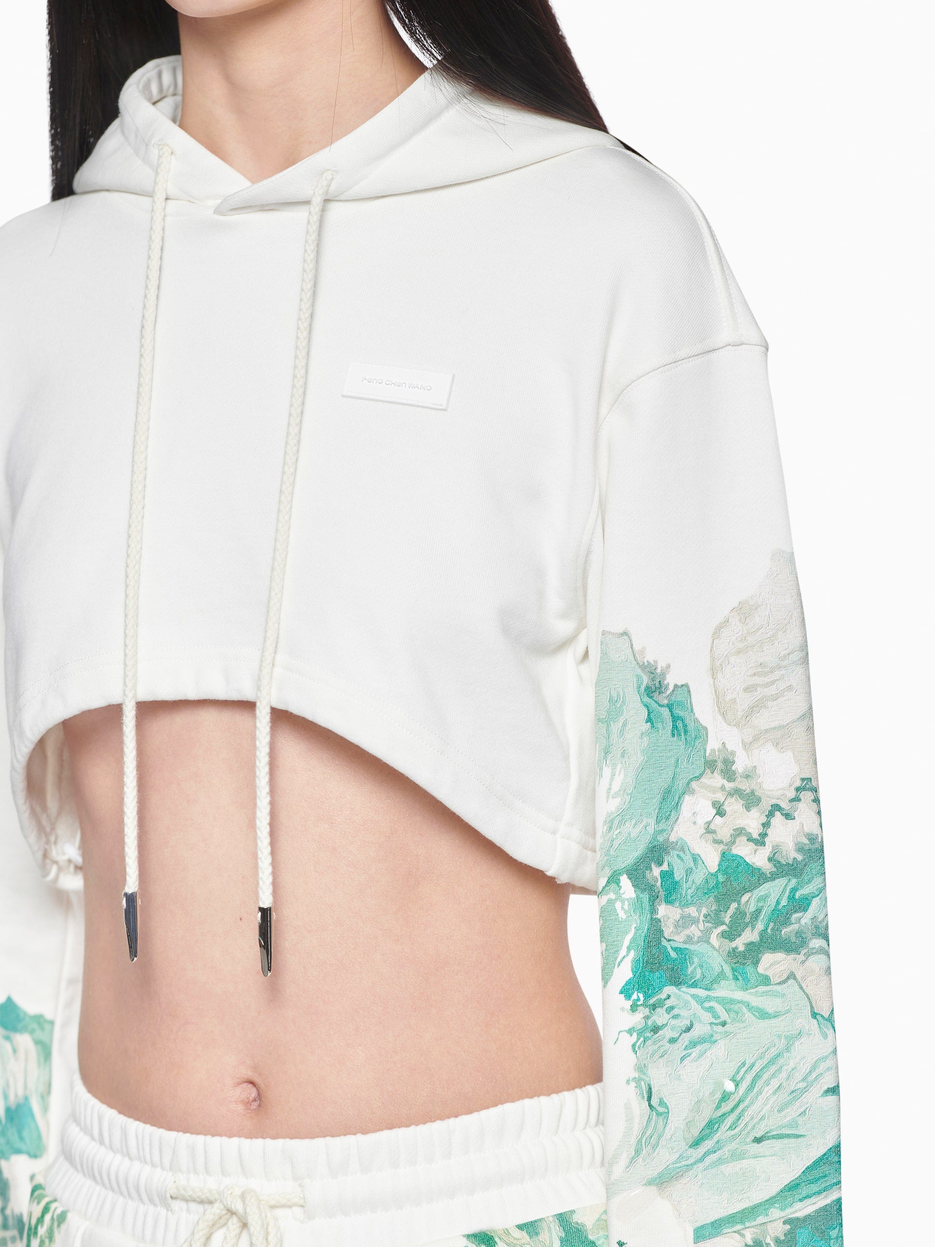 LANDSCAPE PRINT HOODIE