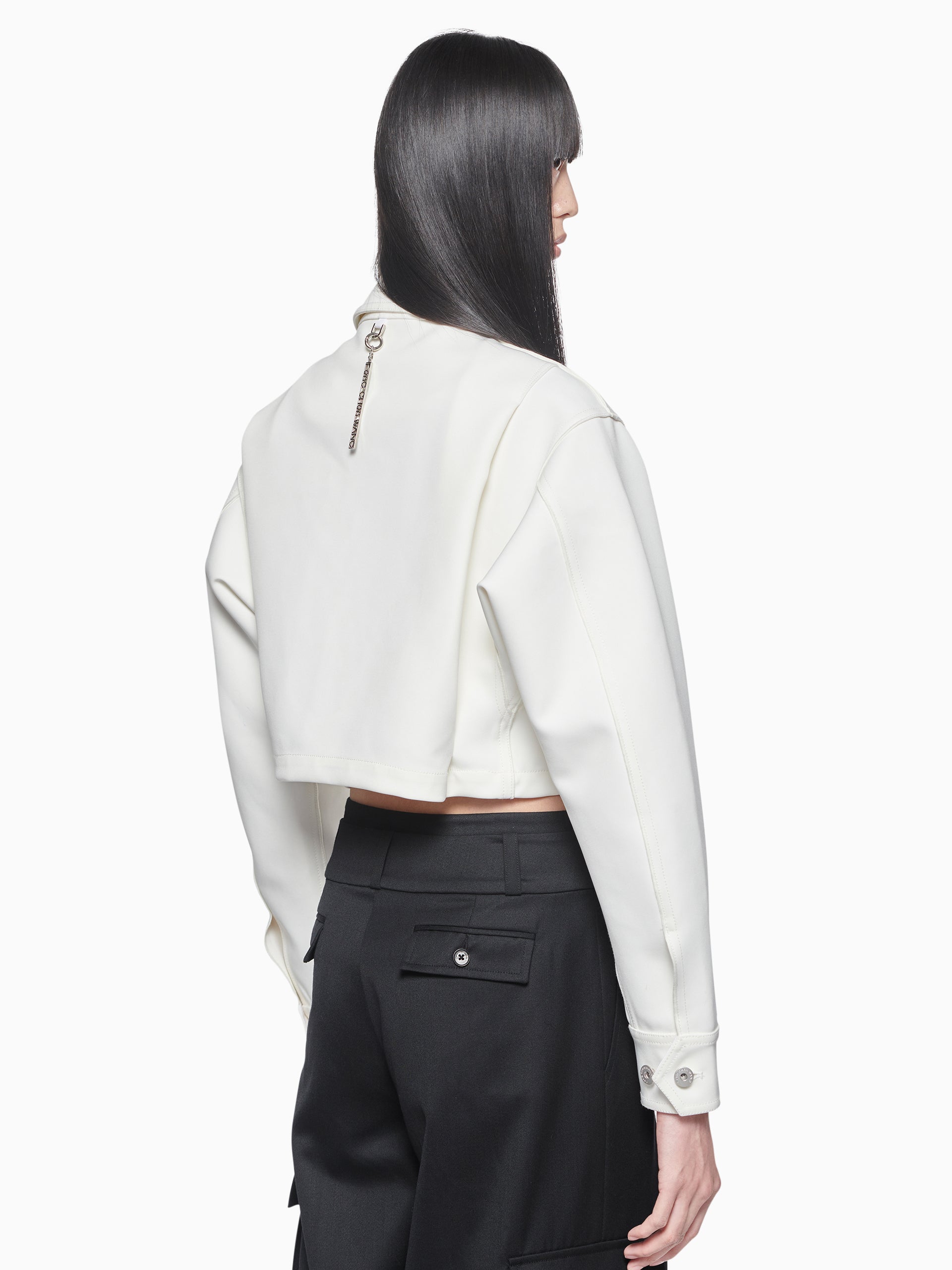 CROPPED LAYERED JACKET