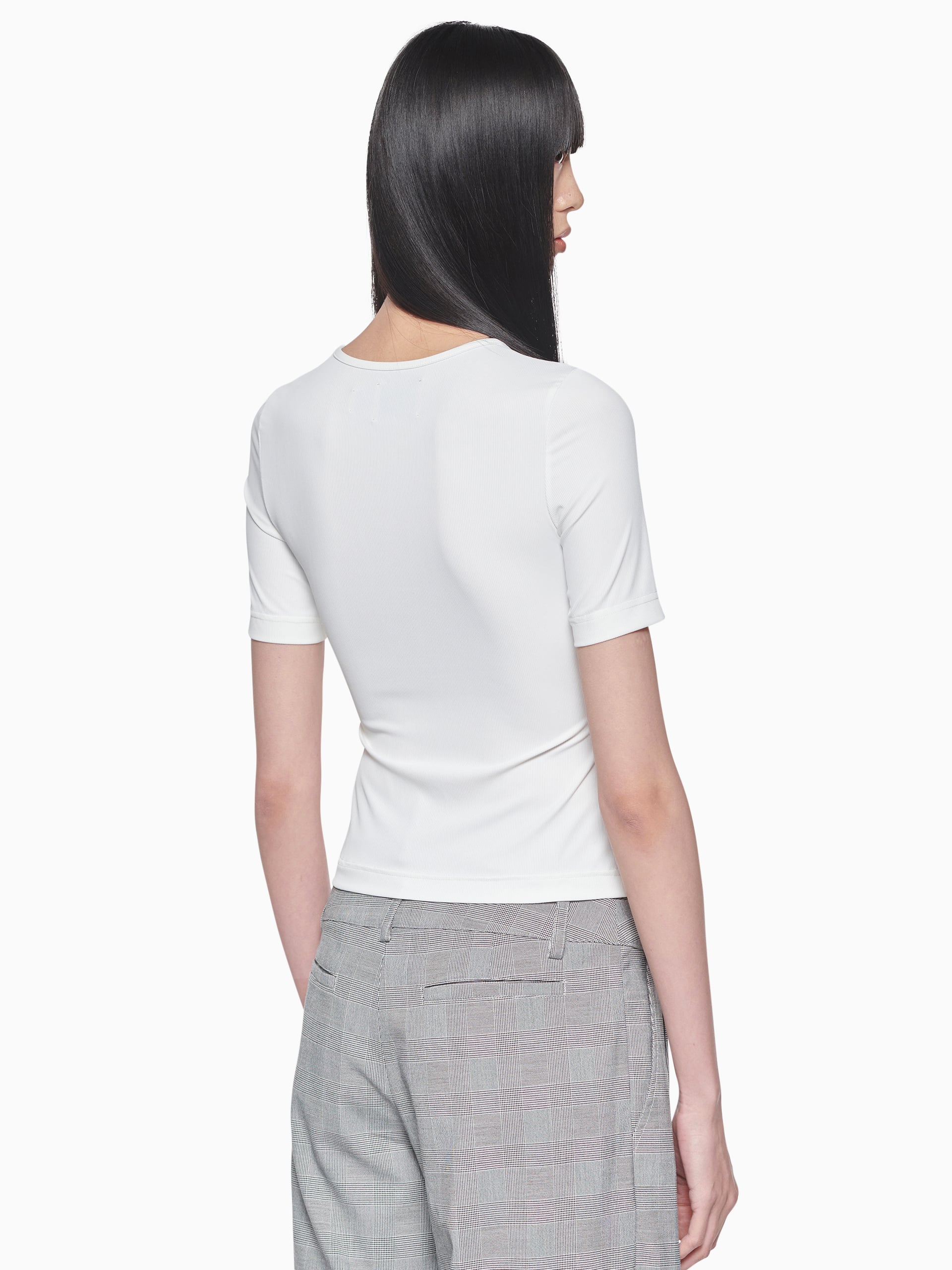 DOUBLE CREW NECK T-SHIRT