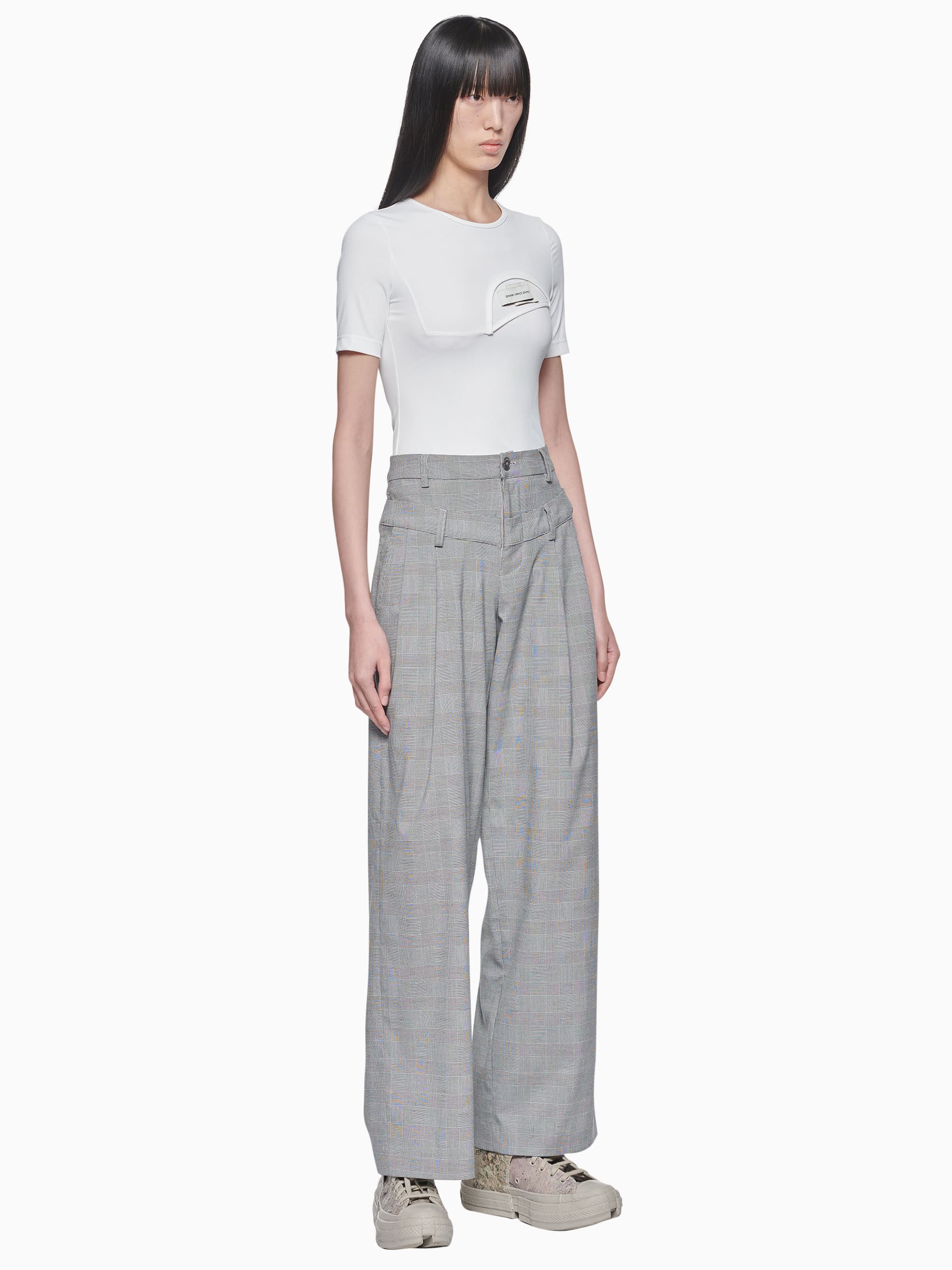 DOUBLE CREW NECK T-SHIRT