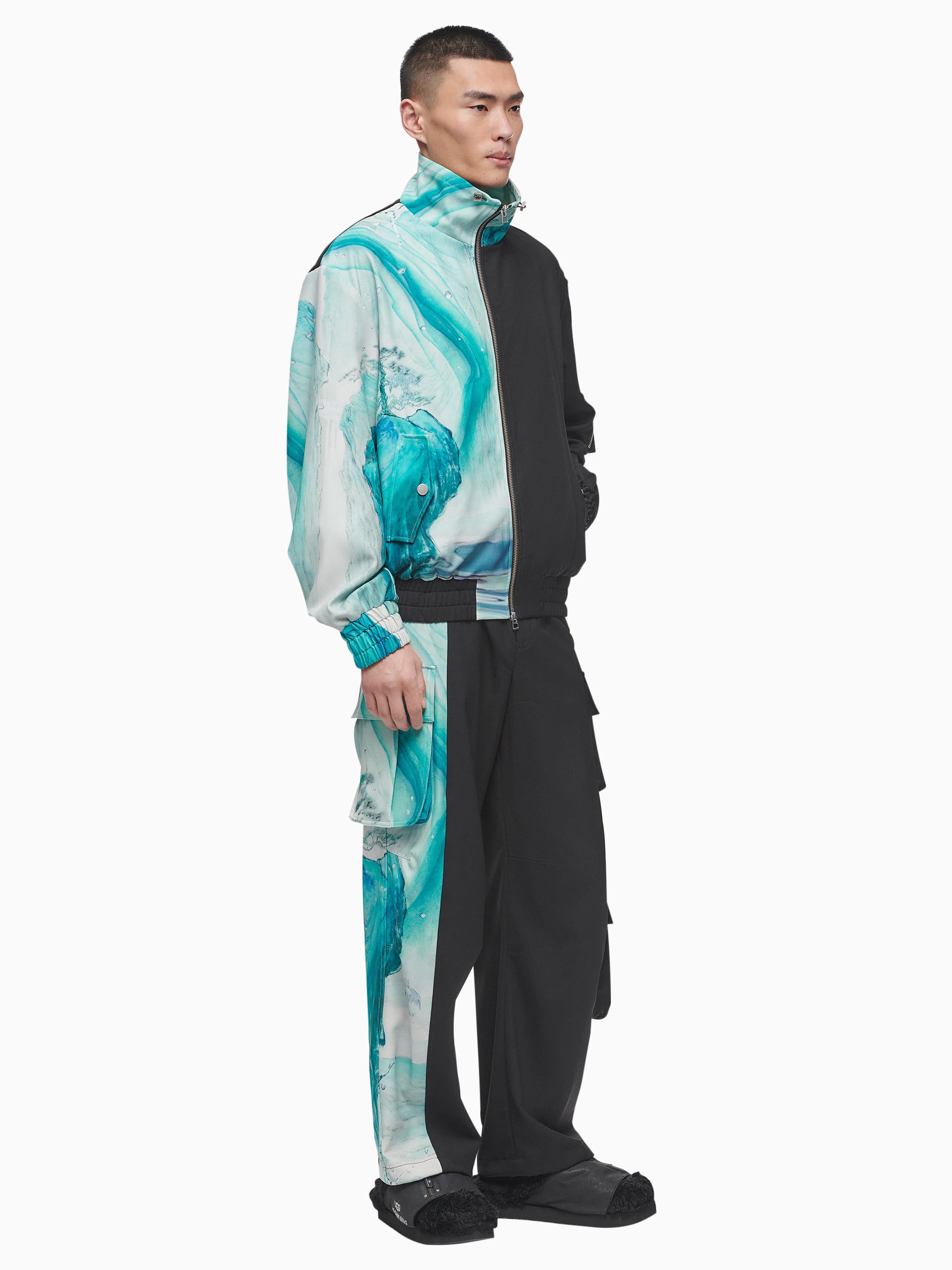 PIAGGIO X FENG CHEN WANG LANDSCAPE TROUSERS
