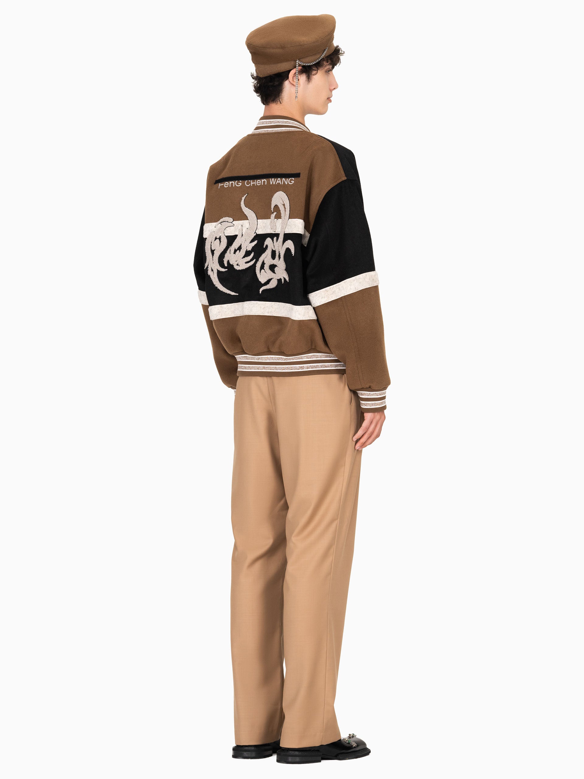 PHOENIX EMBROIDERED BOMBER JACKET