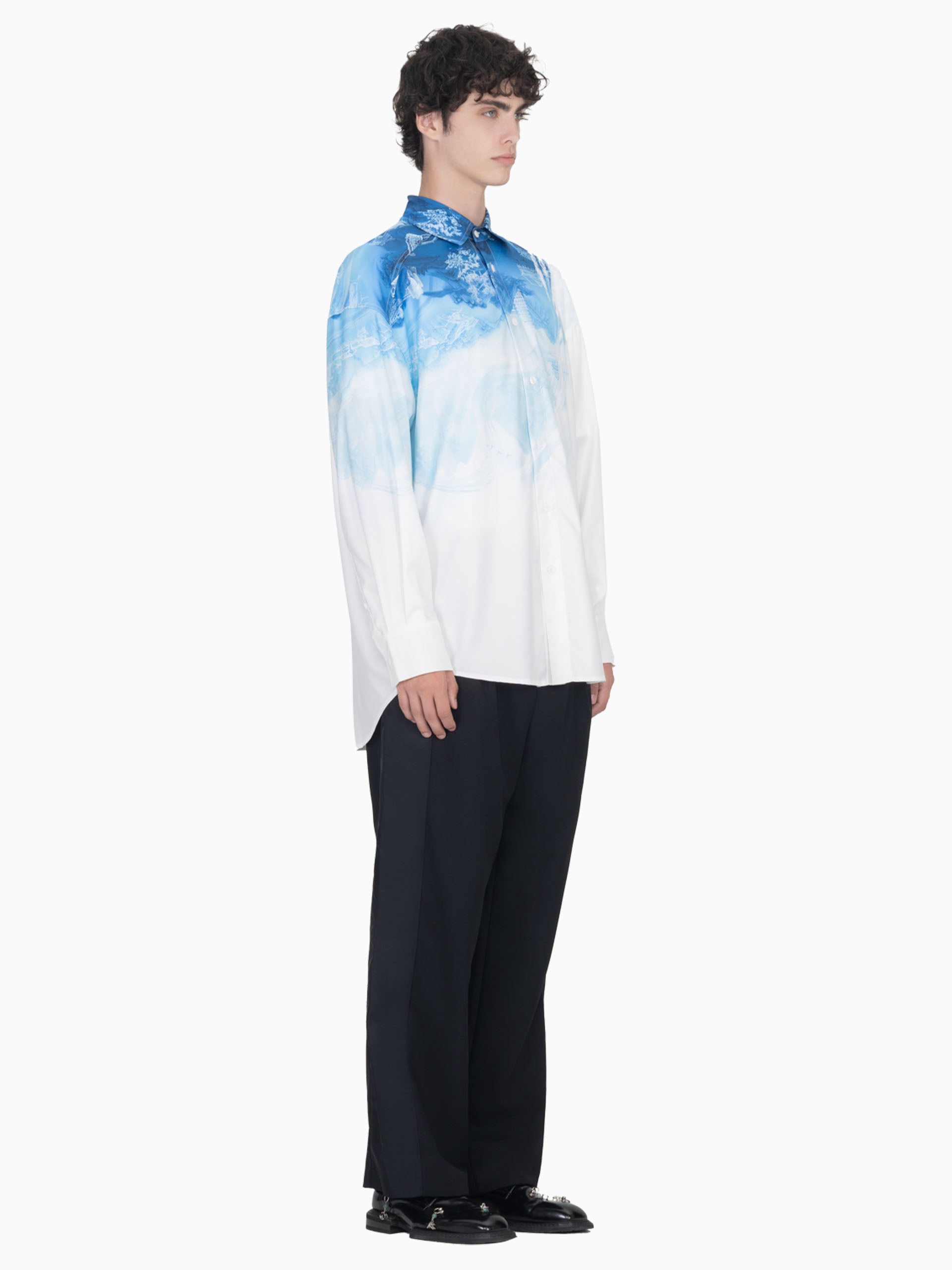 CHINESE PAINTING PRINT SHIRT