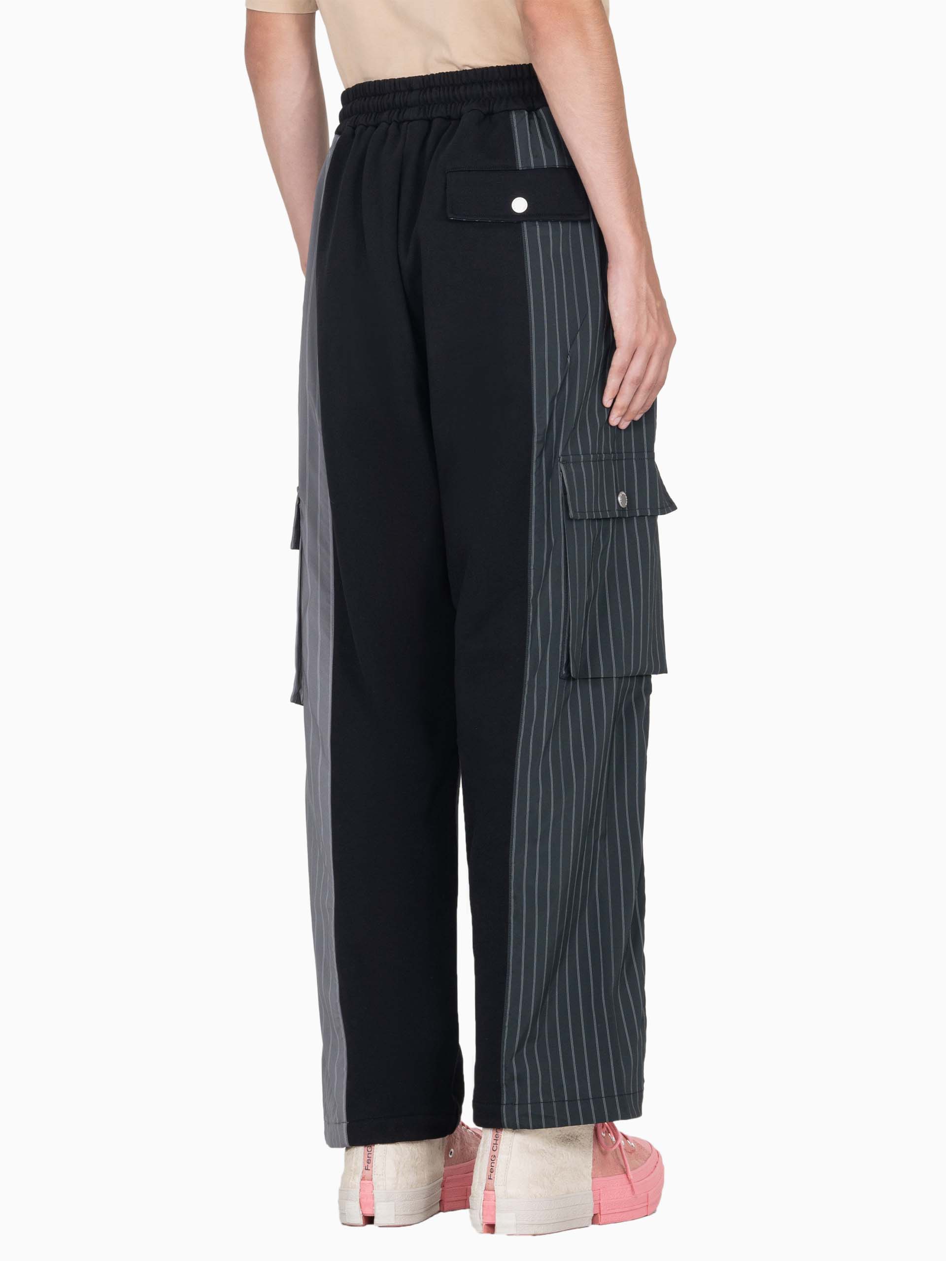 CONTRAST POCKET SWEATPANTS