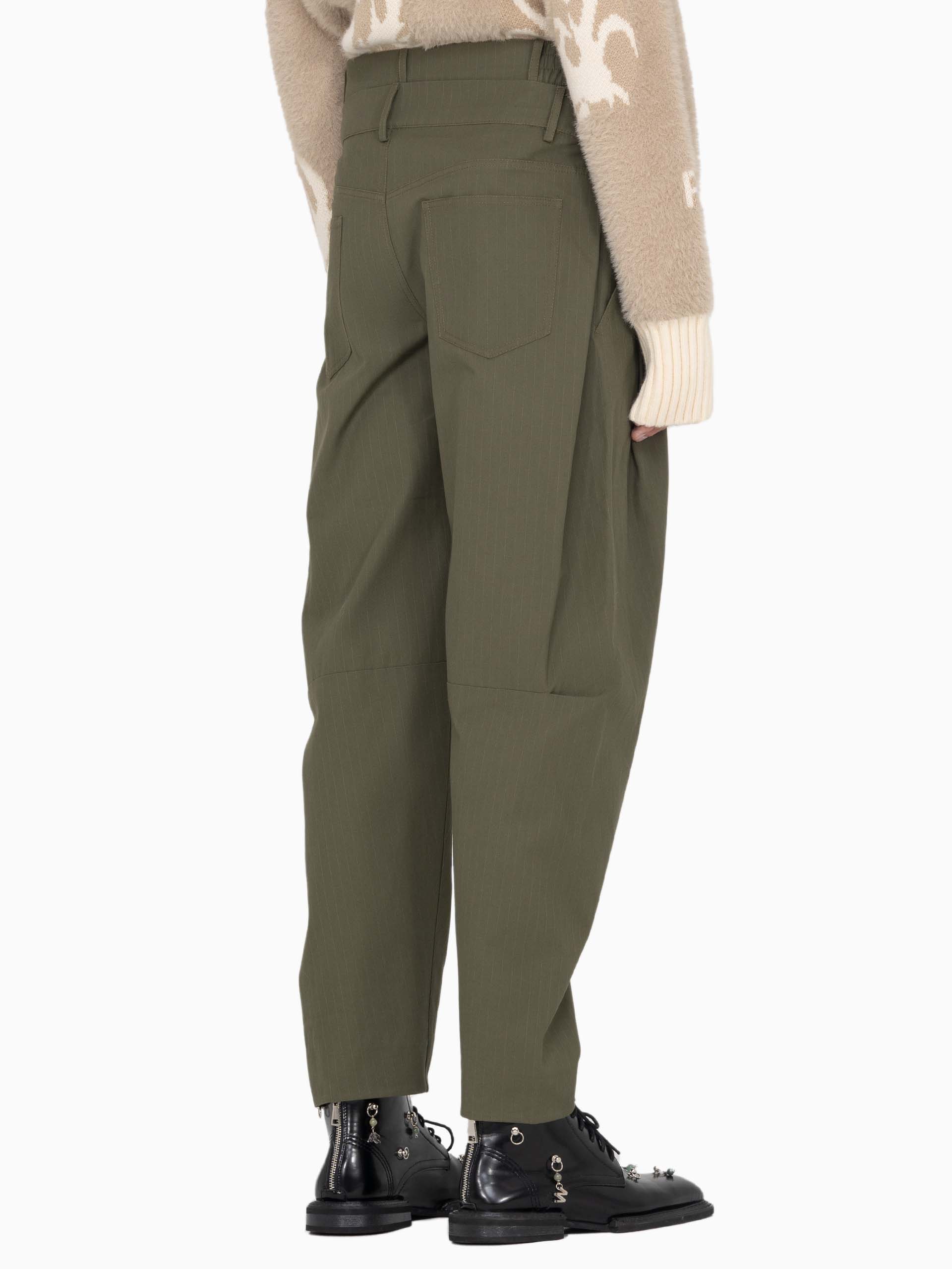DOUBLE WAISTBAND TROUSERS