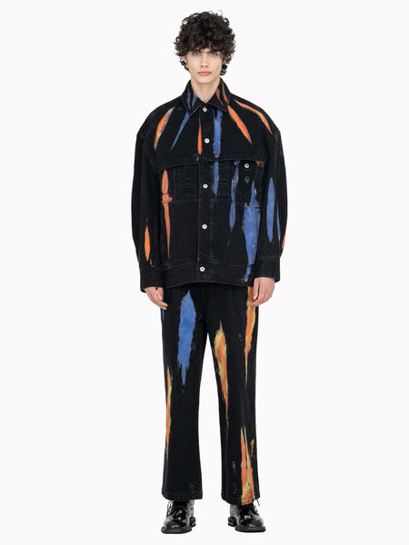 ジャケット・アウター Casablanca Tie Dye denim jacket MPF24-JK-310-01_01_cd3ba478-