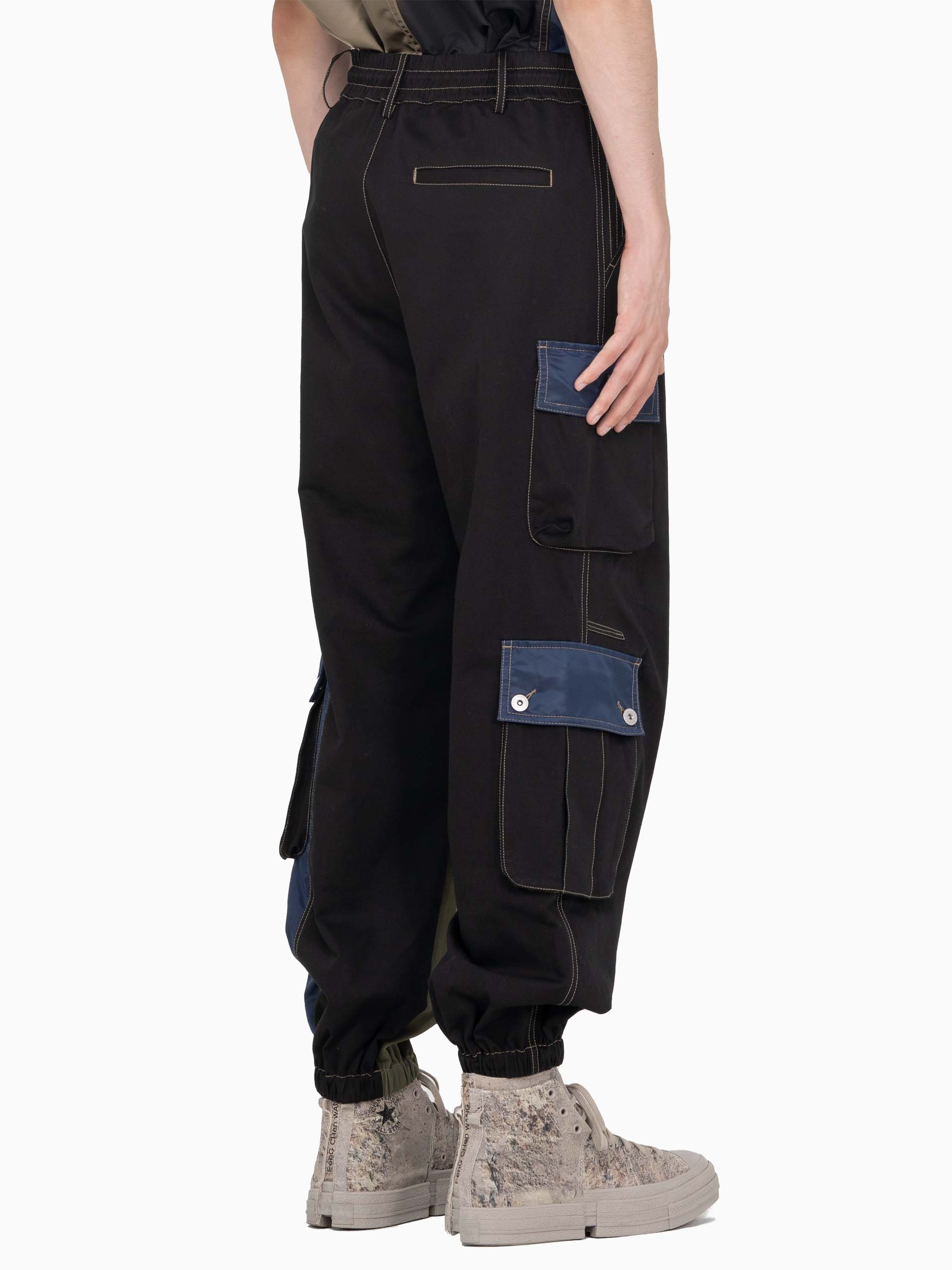 CONTRAST SWEATPANTS
