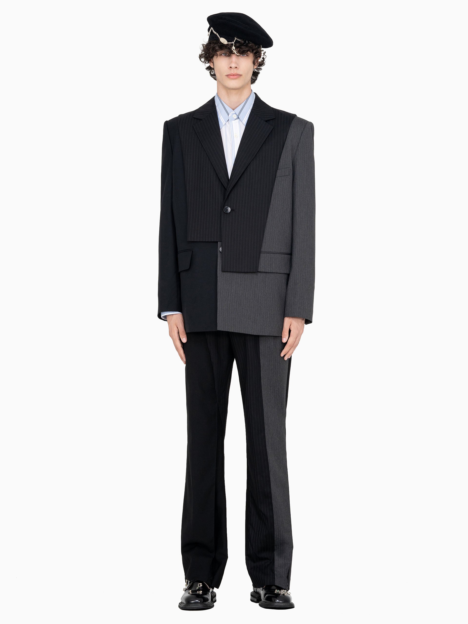DECONSTRUCTED TWO PIECE SUIT