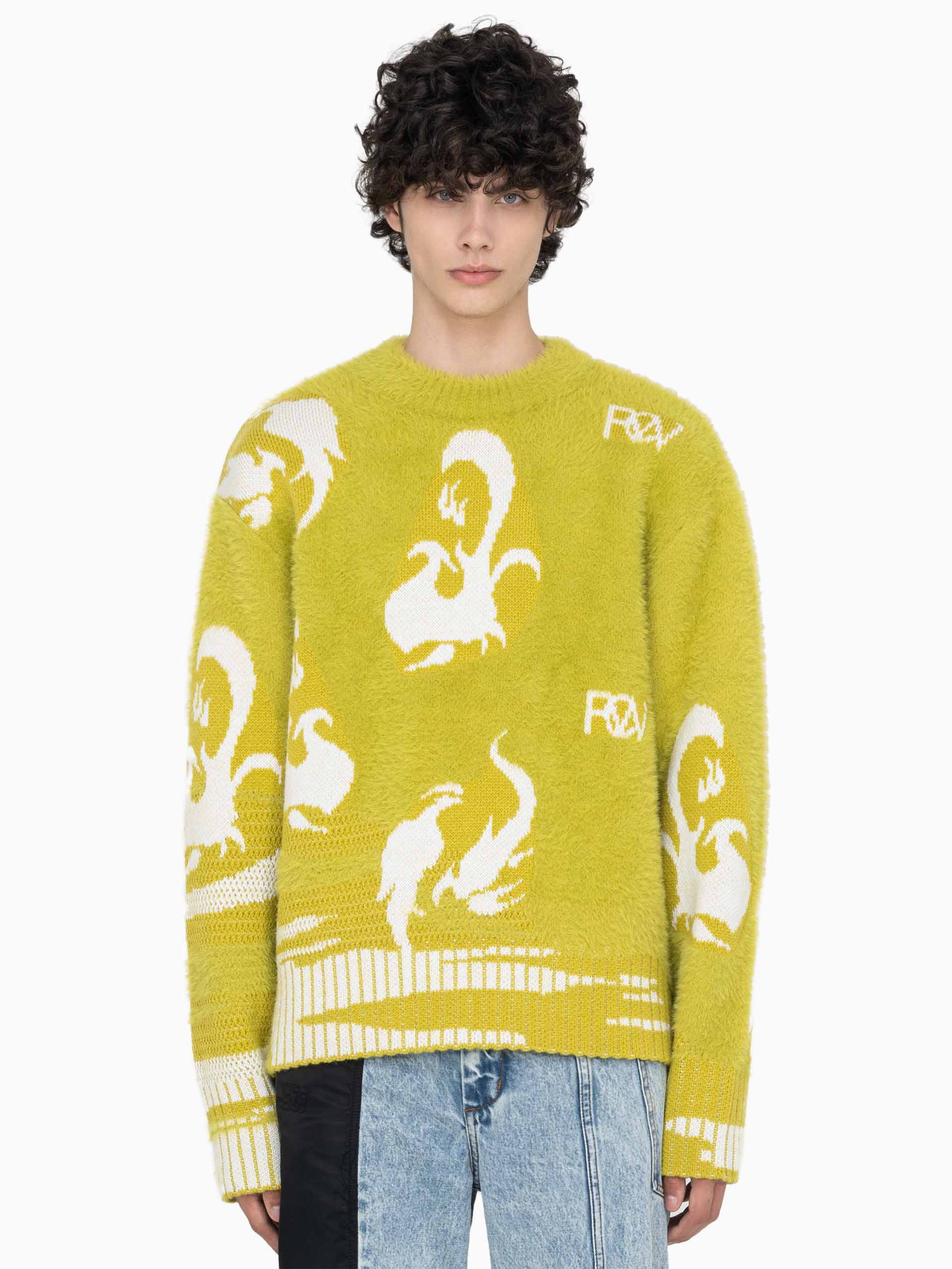 JACQUARD PULLOVER SWEATER