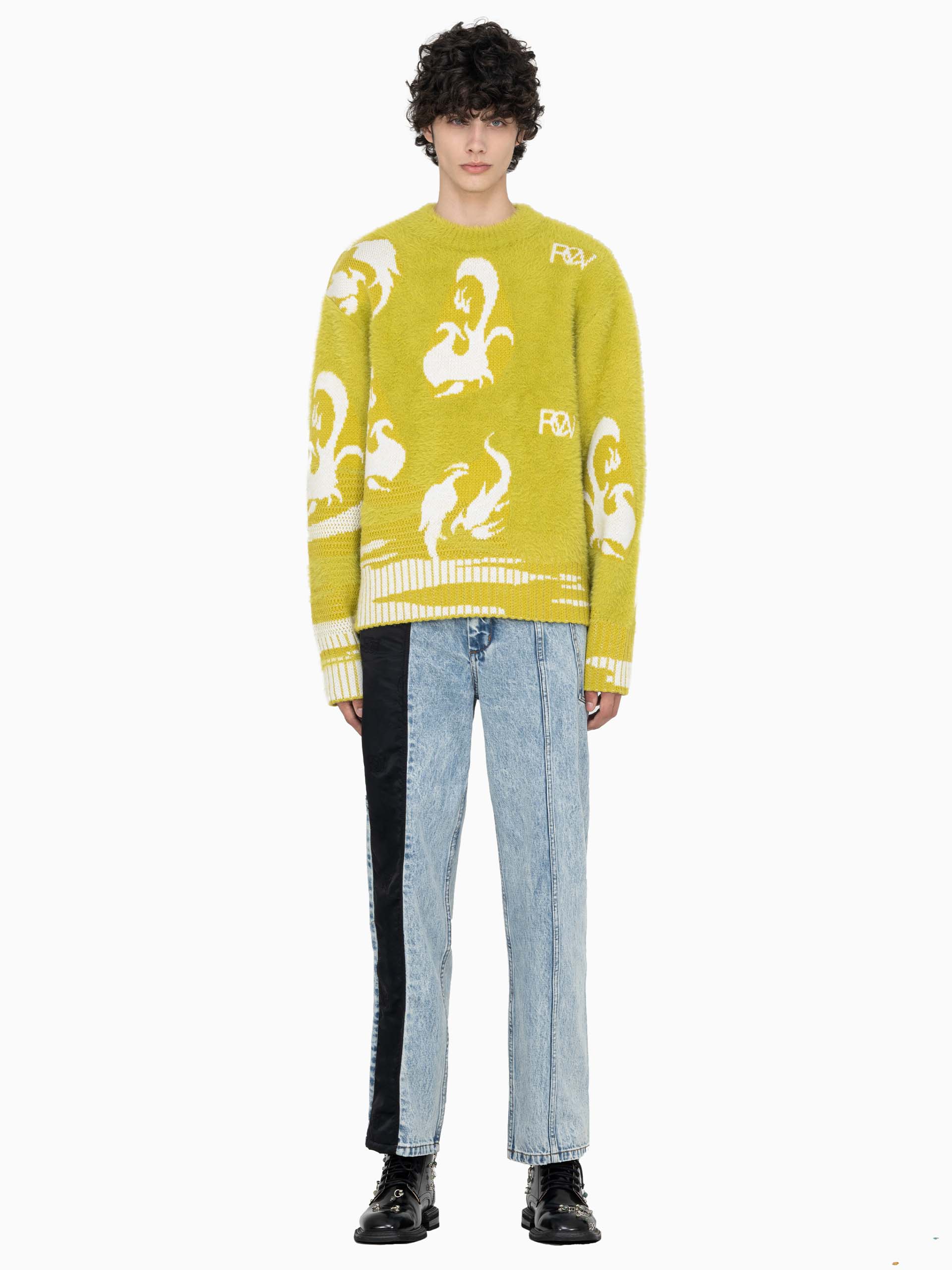 JACQUARD PULLOVER SWEATER