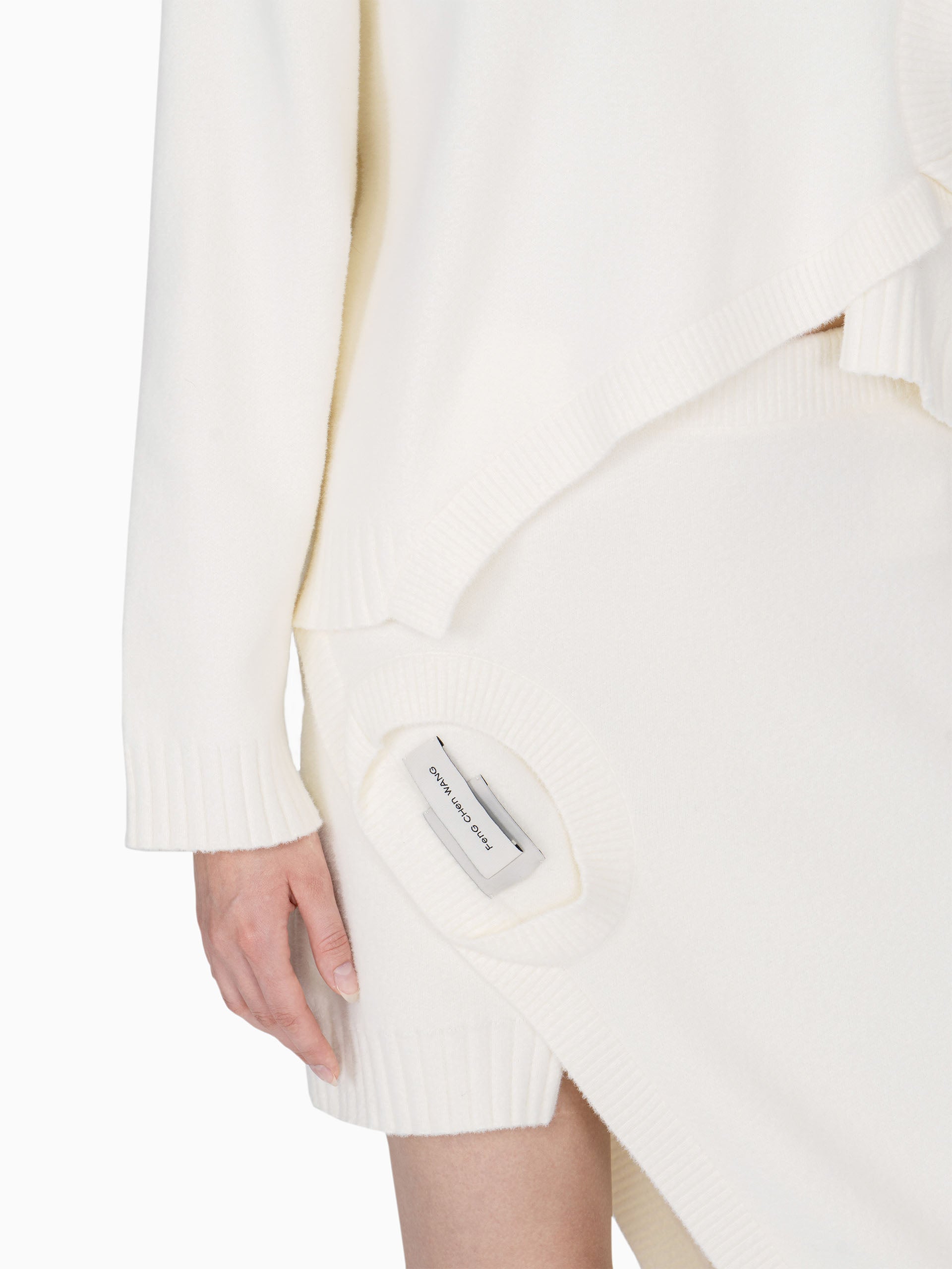 DECONSTRUCTED MINI SKIRT