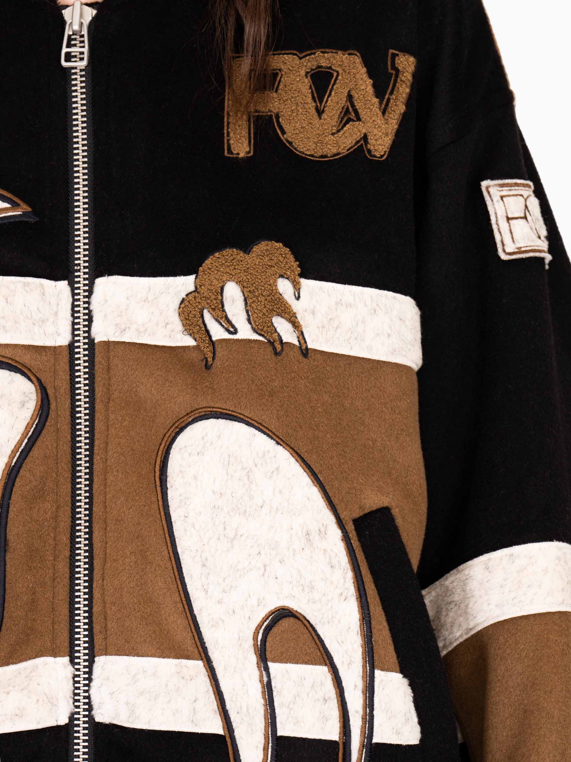 PHOENIX EMBROIDERED BOMBER JACKET