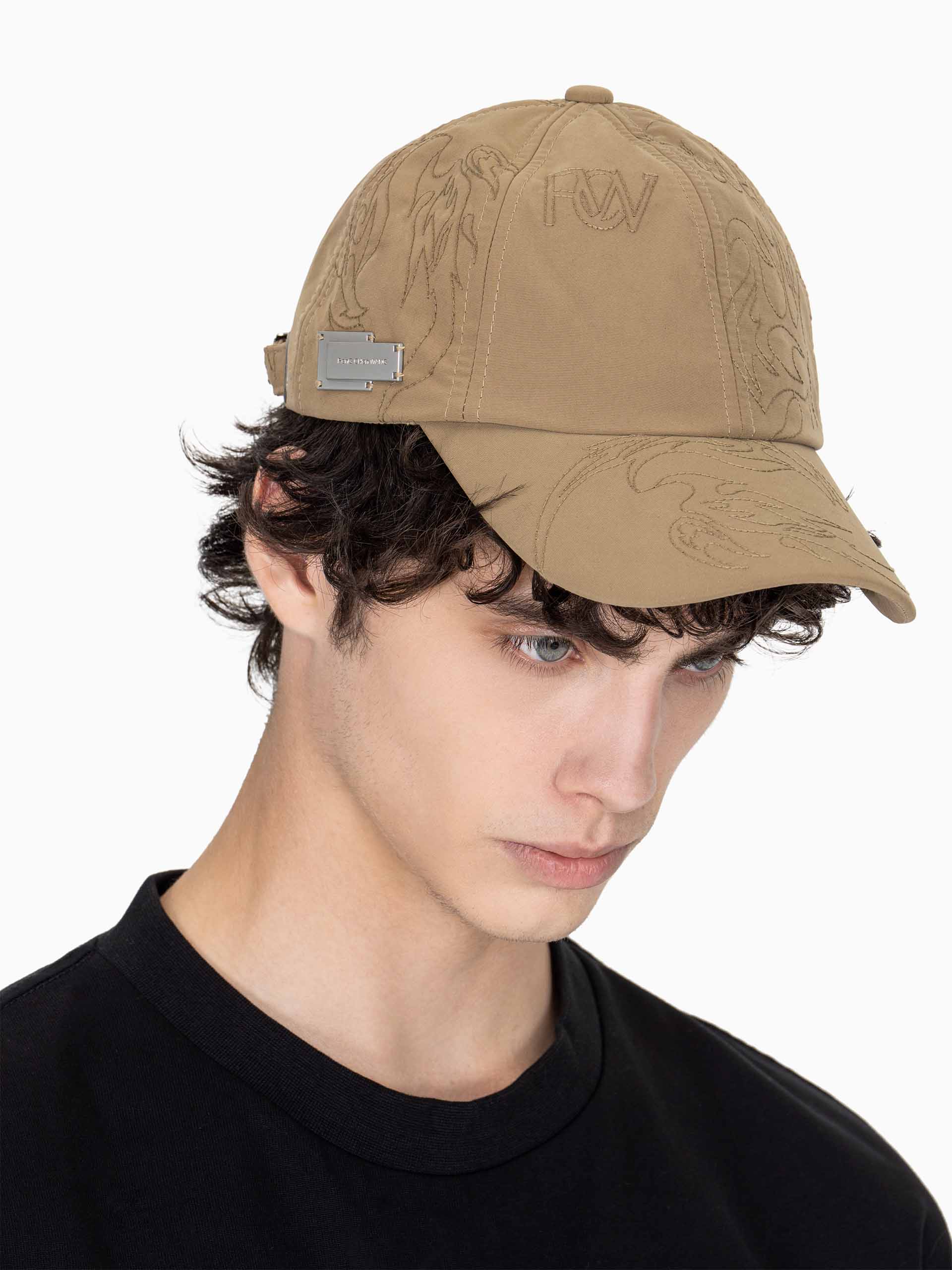 QUILTED BASEBALL CAP